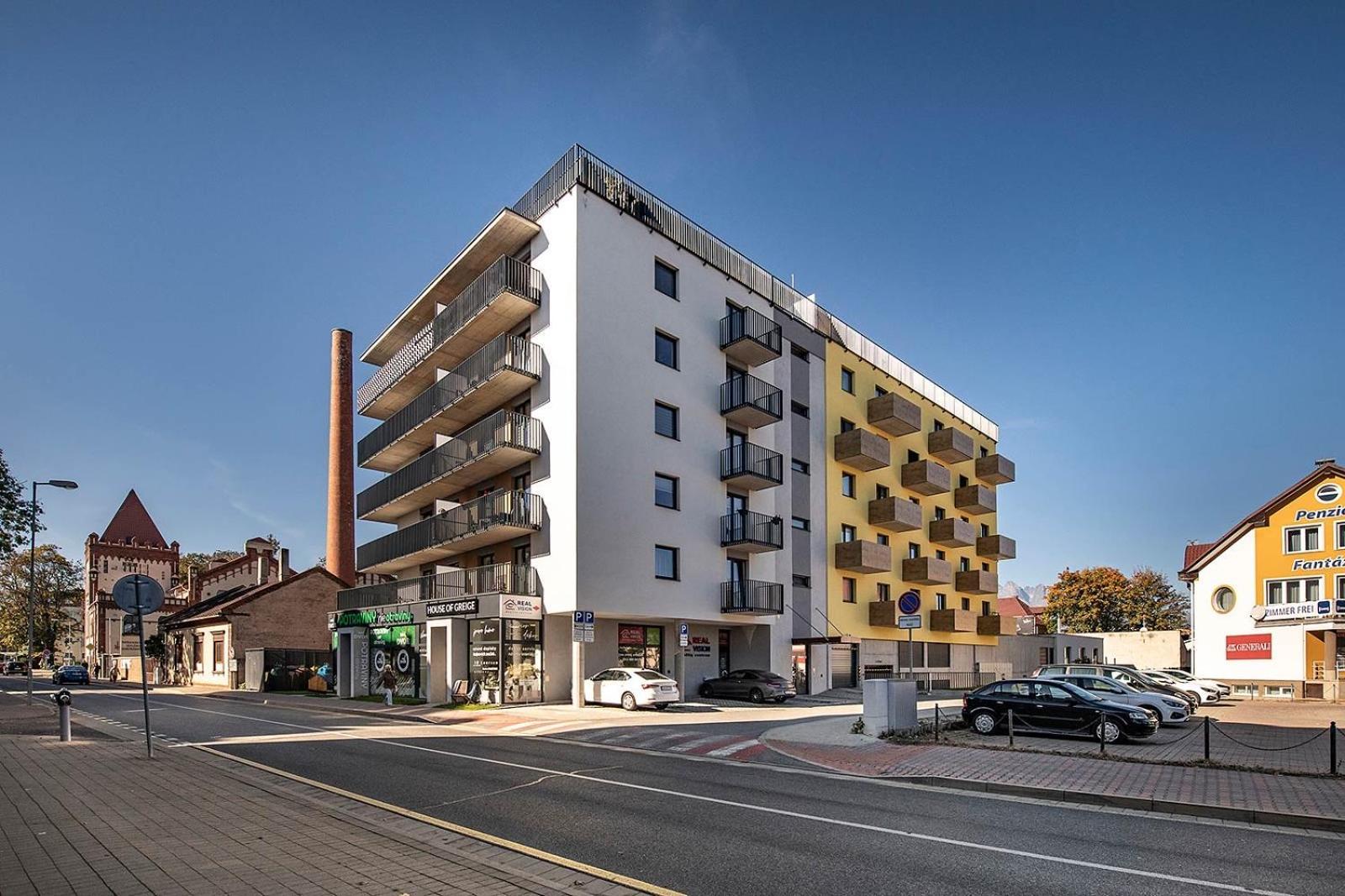 Apartments Centrum Hviezdoslav Poprad Exteriör bild